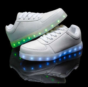 Luminous USB Charging Light LED Shoes with 11 Changeable Color